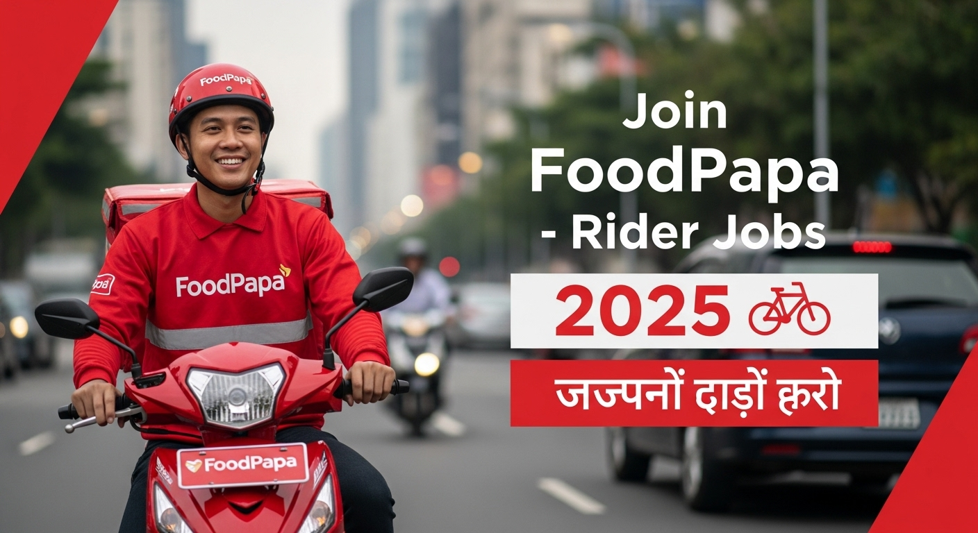 Join Food Papa For a rider job in 2025